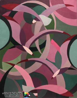 نقاشی با تکنیک کوبیسم