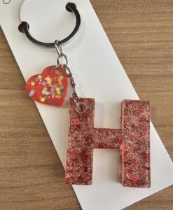 جاکلیدی رزینی حرف "H" کد 100