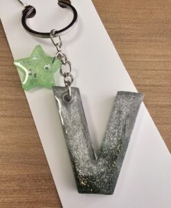 جاکلیدی رزینی حرف "V" کد 110